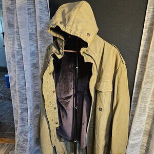 Vintage Allegri Italy Heavy Coat with Removable Liner